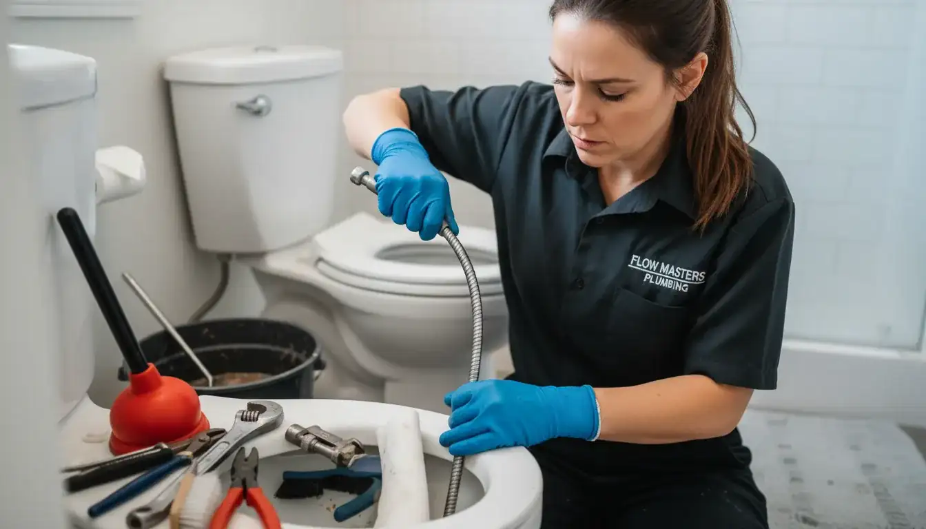 Expert Plumbing Pro - clogged-toilet-repair