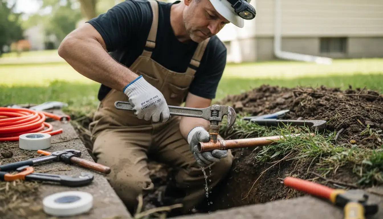 Expert Plumbing Pro - main-water-line-repair